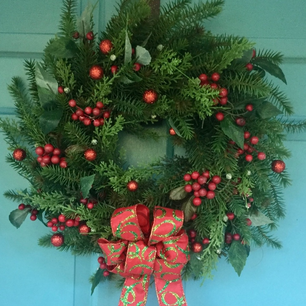 Christmas wreath. 14”